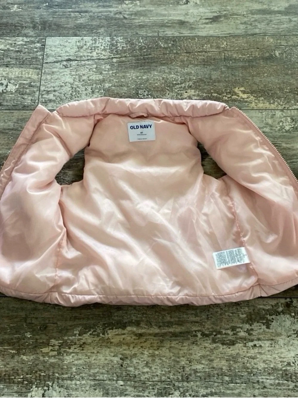 Pink Vest Size 5T